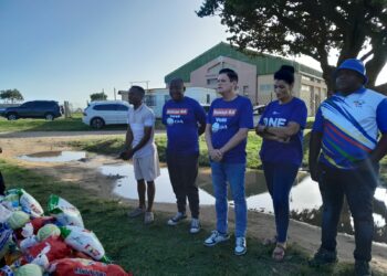 DA Deputy Chairperson and Shabach Care Combat Food Insecurity in Mzingazi”