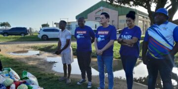 DA Deputy Chairperson and Shabach Care Combat Food Insecurity in Mzingazi”